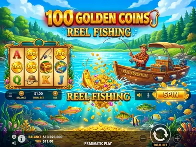 100 Golden Coins Reel Fishing par Pragmatic Play 100 Golden Coins Reel Fishing - Pragmatic Play - Jouer sur Rockstar Casino