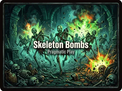 Skeleton Bombs par Hacksaw Gaming Skeleton Bombs - Hacksaw Gaming - Jouer sur Rockstar Casino